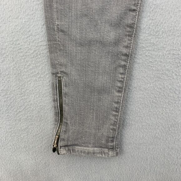 AG Adriano Goldshmied Jeans Size 27R Skinny Ankle Zip Gray Stretch 29X28 - Picture 3 of 16